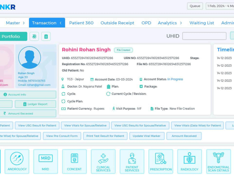 LifeLinkr - Clinic Efficiency Software