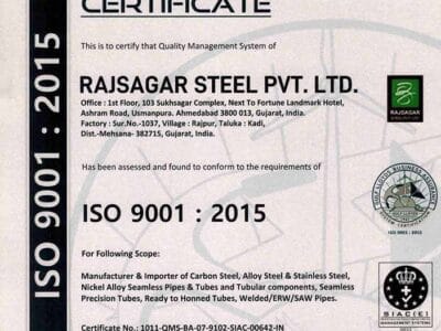 Rajsagar Steel Pvt. Ltd