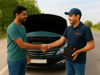 BatteryXpress – Emergency Car Battery Service in Hyderabad